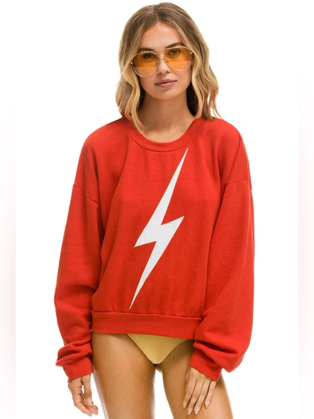 Aviator Nation Bolt Crew Sweatshirt - Picture 6 of 14